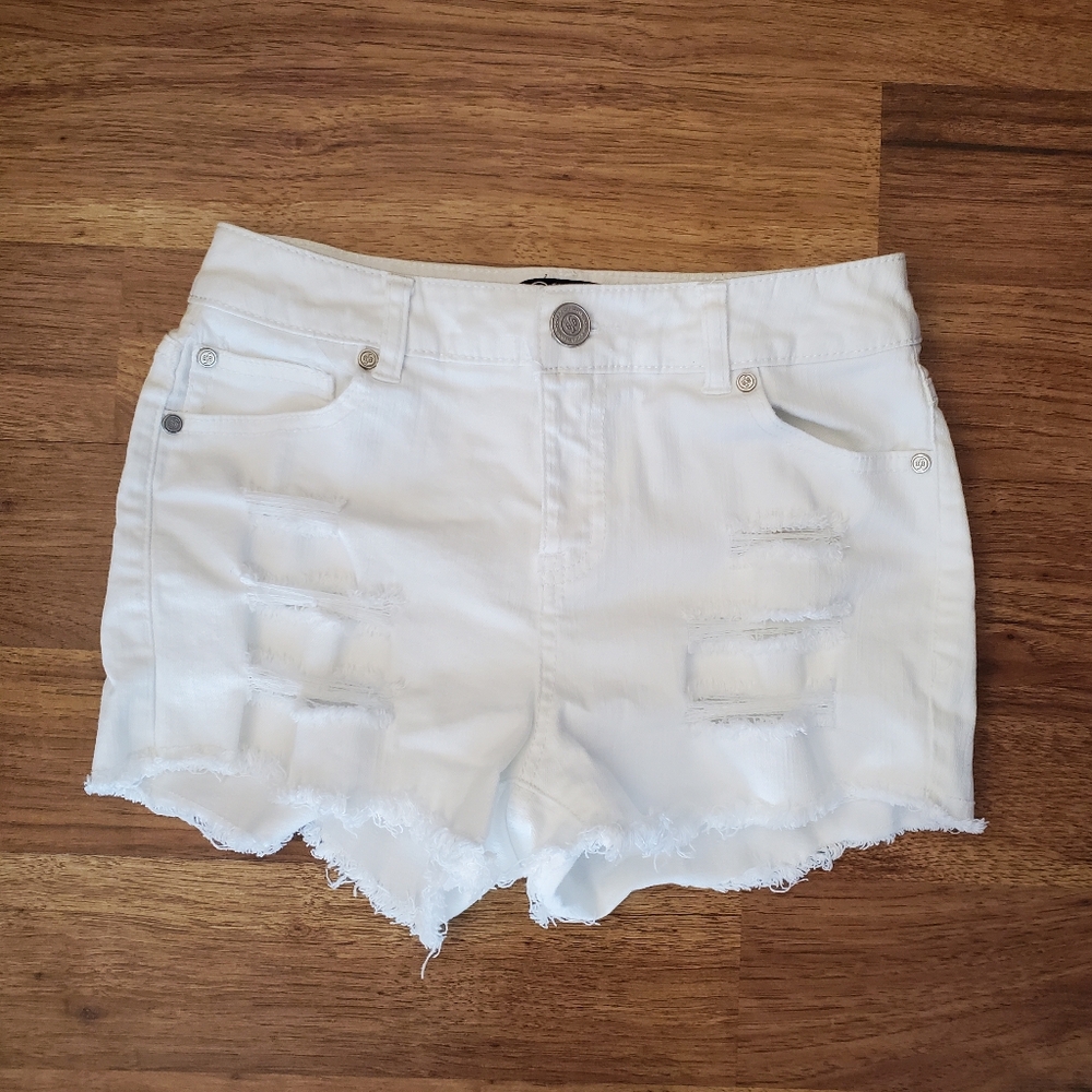 Boom Boom Jeans Shorts Size 3 Cutoff Distressed
